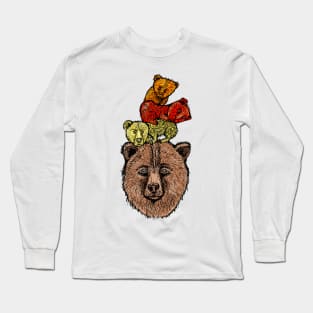 Bear Totem Long Sleeve T-Shirt